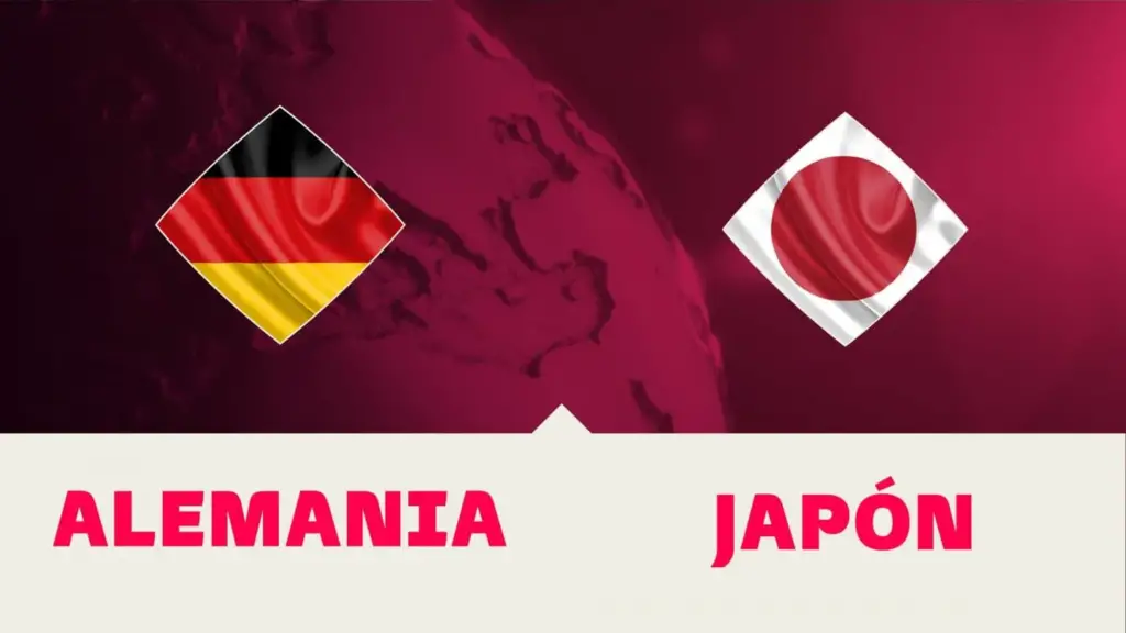 Alemania vs Japón dónde ver